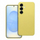 Mbulesë silikoni 2mm për telefon Samsung Galaxy A06 5G, lemon yellow
