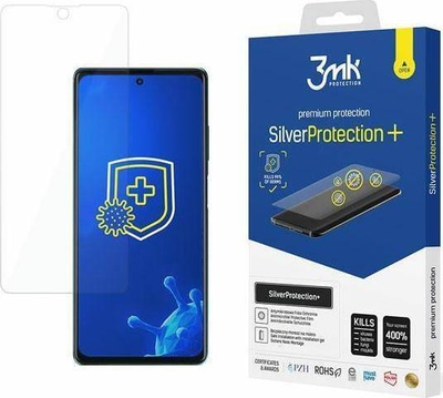 Folie mbrojtëse 3MK Silver Protect+, për Blackview A100, antimikrobiale, montim me xhel të lagësht