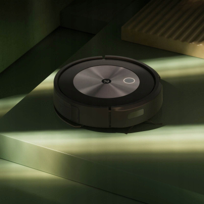 Robot pastrues iRobot Roomba Combo j5, funksion vakum dhe larje, navigim inteligjent, gri