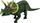 Set figura dinosauri LeanToys, 2 copë, Spinosaurus edhe Triceratops, me ngjyra nga gjitha