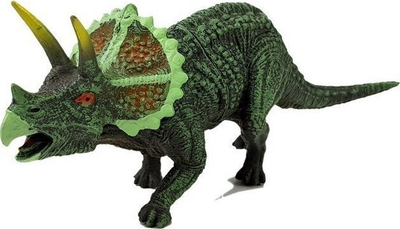 Set figura dinosauri LeanToys, 2 copë, Spinosaurus edhe Triceratops, me ngjyra nga gjitha