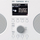 Radio portabël Lenco PIR-645, DAB+ FM Internet Radio, Bluetooth, e bardhë me dru