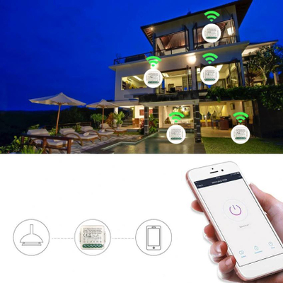 Интелигентен димер модул Oxt Mini, 2 кола, ZigBee Tuya