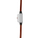Kufje DEFENDER WARHEAD G-120, 40mm, 3.5mm, 2m, të bardha/të kuqe