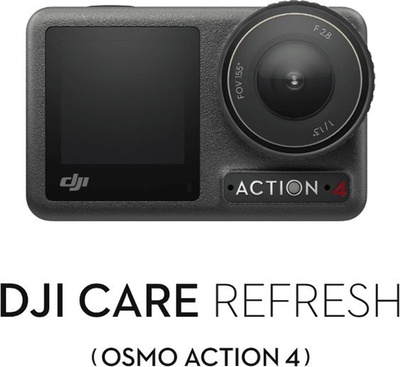 План за сигурност DJI Care Refresh, 1 година, за DJI Osmo Action 4