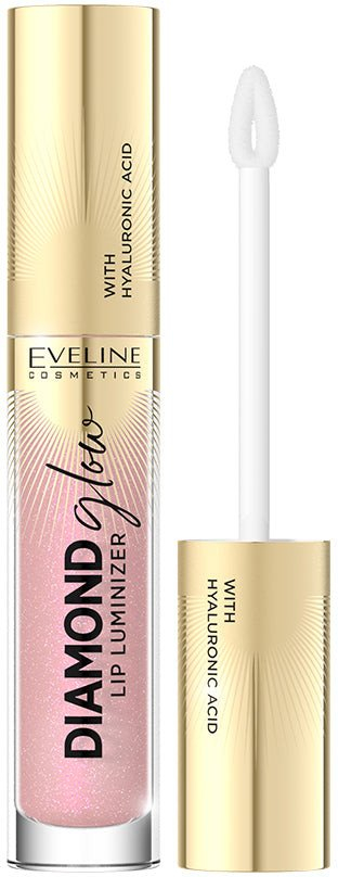 Lip gloss me acid hialuronik, efekt shkëlqimi, hidratues, transparent