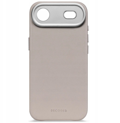 Futrollë Decoded Leather Backcover për Apple iPhone Air, me MagSafe, lëkurë natyrale, e zezë