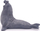 Figurë lodër Papo Marine Life Elephant Seal, PVC, realistike, gri