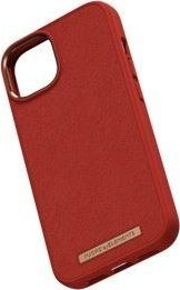 Mbrojtëse telefoni Njord by Elements Suede për iPhone 14 Plus, Comfort+, portokalli e djegur