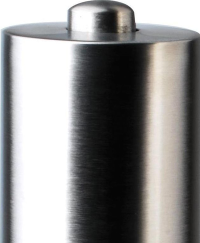 Mulli elektrik për erëza Cookini Tom Silver, me LED, për kripë edhe piper, ngjyrë argjendtë