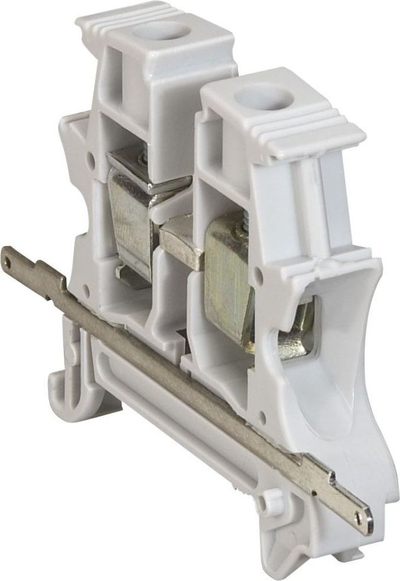 Bllok terminali Legrand Viking 037163, 1 pol, 10mm², gri