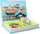 Puzzle magnetik me mjete transporti Smily Play, 59 copa, me kartela, shumëngjyrësh