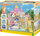 Set loje Sylvanian Families Sunny Castle Nursery, me figurinen Flora Rabbit Baby, shumengjyrësh