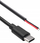 Kabllo USB Type C Akyga AK-SC-38, 1m, tela të zhveshme, e zezë