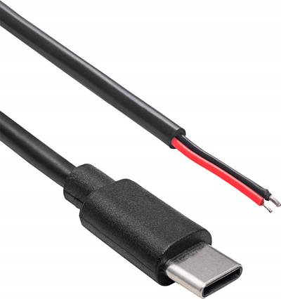 Kabllo USB Type C Akyga AK-SC-38, 1m, tela të zhveshme, e zezë