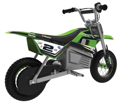 Motor elektrik për fëmijë Razor SX350, 24V, 22 km/h, jeshil