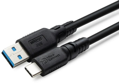 Kabllo USB Microconnect ColorFlex, USB C në USB A, 1m, e kuqe