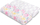 Set pelena bambus Sensillo Bamboo Nappy, 2 copë, 120x120 cm, me lule dhe iriqë