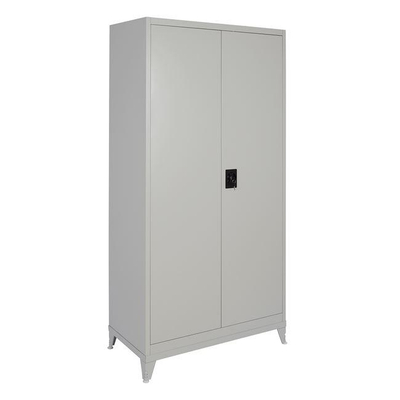 Dollap  metalik 90×45×190,5 cm me 4 rafte & këmbë (HM10322)