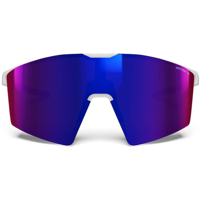 Syze sportive Julbo Edge Groupama FDJ, lente Spectron HD kategori 3, e bardhë blu