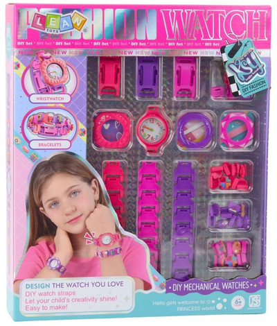 Set lodër DIY për orë dhe byzylykë për kalamaj, me shumë pjesë, me bateri