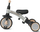 Трицикл 3во1 QPlay Stager, за деца 2-6 години, до 25 kg, сребрена боја
