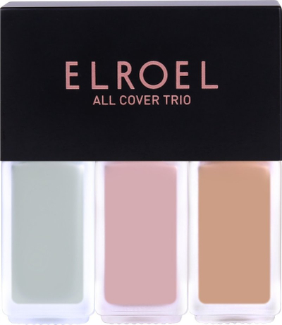 Korrektor shkop Elroel All Cover Trio Mini, 3 ngjyra, 4.5g