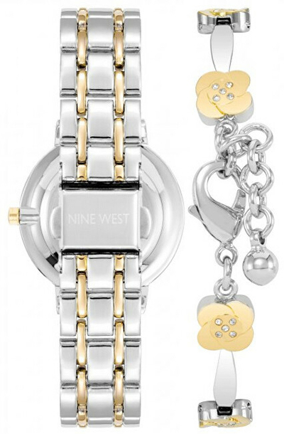 Set dhuratë për femra Nine West, orë dore + byzylyk