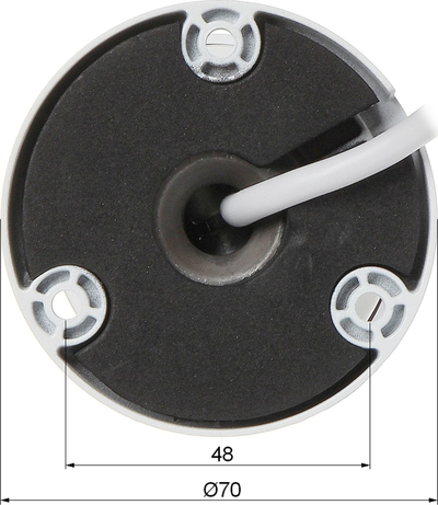 Kamerë IP BCS L-TIP14FSR3-Ai1, 4Mpx, lente 2.8mm, bardhë e zezë