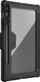 Mbrojtëse tableti Nillkin Bumper Leather Case Pro Samsung Galaxy Tab S9 FE Plus, mbështetëse tavoline, vend për stylus, e zezë