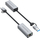 Adapter rrjeti Conceptronic USB 3.2 Gen 1 në RJ45, 10/100/1000 Mbps, i zi