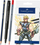 Set lapsash ilustrim komik Faber-Castell 267191, 11 pjesë, efekt 3D