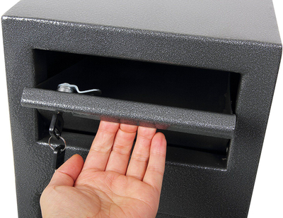 Касафортa Phoenix Safe Deposit SS0992K, заклучување со клуч, 17kg, сива