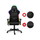 Karrige gaming Huzaro Force 6.3 RGB Mesh, shpina 180°, drita LED RGB, e zezë