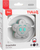 Lodër zile Tullo Rattle Flower, për foshnja, plastikë, mente gri