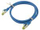 Kabllo rrjeti Goobay 69394, Cat 6a S/FTP, 1m, blu