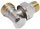 Valvul këndore me filetë Comap Euro 428714C, 1/2" 3/4", e nikluar