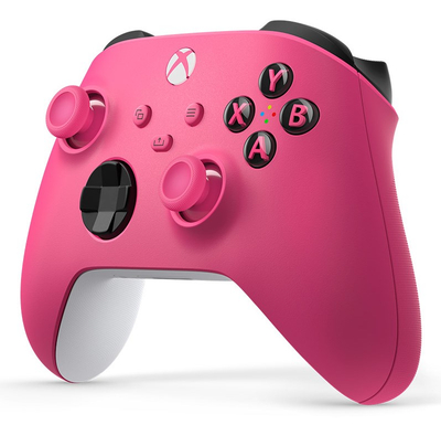 Kontroller pa tel Microsoft Xbox Series, Bluetooth, për PC edhe Xbox, rozë me të bardhë