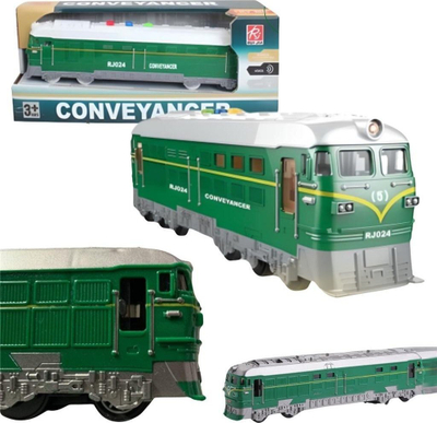 Lodër tren Memoboards Railway Carriage, me drita edhe zë, me tërheqje mbrapa, me shumë ngjyra