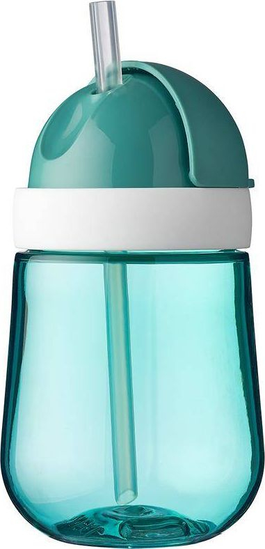 Gotë me pipë Mepal Mio, 300ml, plastike, blu turquoise