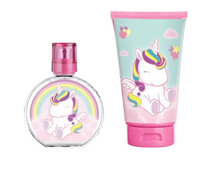 Set My Unicorn EDT 50ml + xhel dushi 100ml + çantë kozmetike