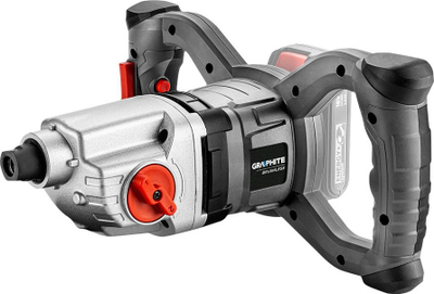 Mikser boje Graphite 58G084, 18V, pa kabllo, gri grafit