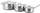 Set tenxheresh Fiskars, 1.5L 3L 5L, inoks, sipërfaqe qeramike