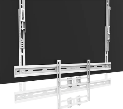 Kit videobar universal Neomounts AV2-500WH, për ekrane 43-110\", VESA, mban deri 10 kg, i bardhë
