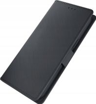 Mbulesë portofol 3mk për Samsung Galaxy A55 5G, funksion qëndrës, me magnet, e zezë