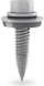 Vida vetëshpuese inox për panele PV, 6x25mm, me unazë EPDM, 100 copë