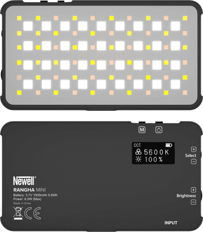 Lampë LED Newell Rangha Mini RGB W, 2500 9900K, 1500mAh, e bardhë