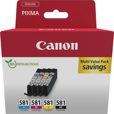 Set bojëra Canon CLI-581, multipack C M Y BK, origjinale