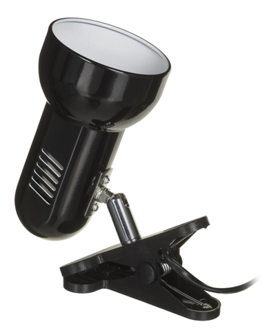 Lampë tavoline Activejet AJE CLIP LAMP, kapëse, E27 60W, e zezë