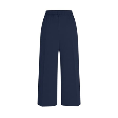 Панталони капри Piuwrlz, висок струк, тесен крој, морнарско сина, 3XL